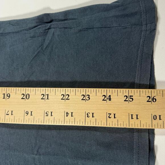 RVCA Vintage Wash T-Shirt Men’s Medium Gray Blue Surf Skate Tee - Picture 6 of 6